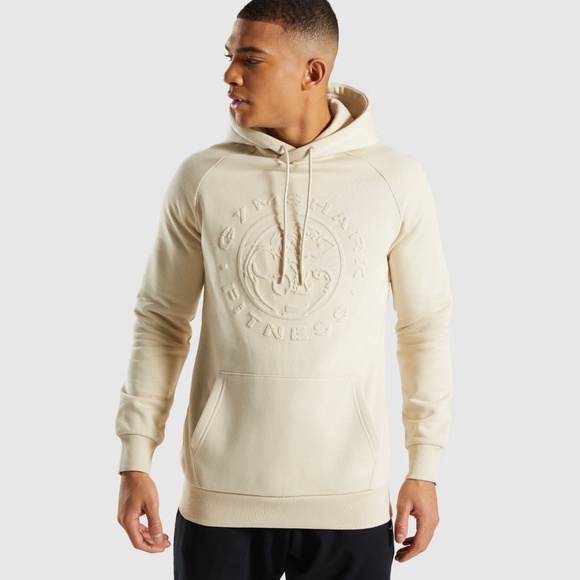 Gymshark Legacy Debossed Embroidered Hoodie - Picture 1 of 5